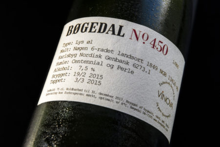 Bøgedal no. 450 made from two heritage varieties of barley, Nordic Genebank #13416 and #6273.1. Photo Ove Fosså.